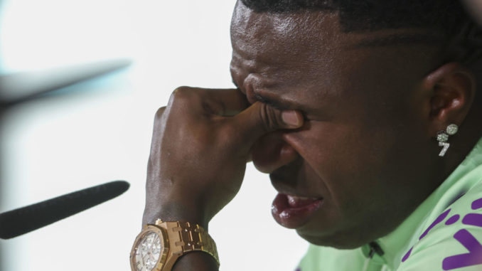 Rueda de prensa Vinicius JR
