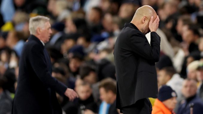 UEFA Champions League - Manchester City vs Real Madrid