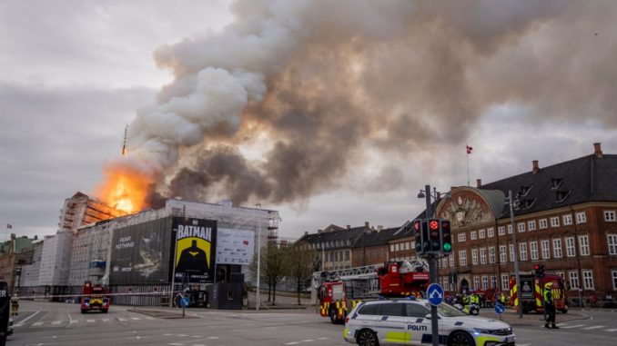 Incendio Dinamarca