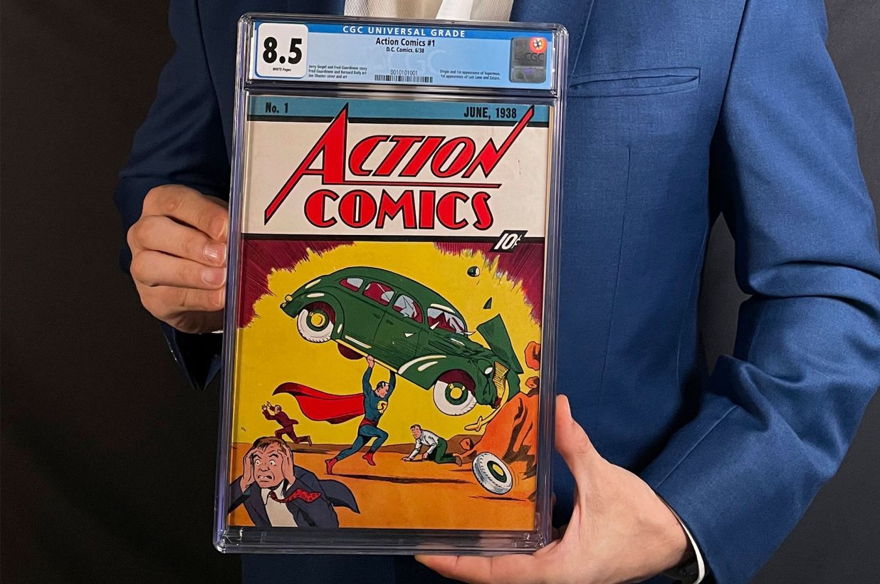 Un Action Comics No.1 fue vendido en 6 millones de dólares 
