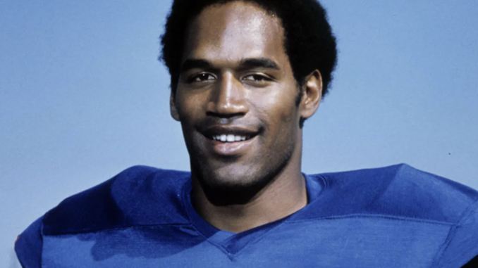 oj simpson joven
