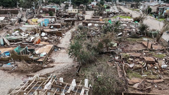 Inundaciones Brasil