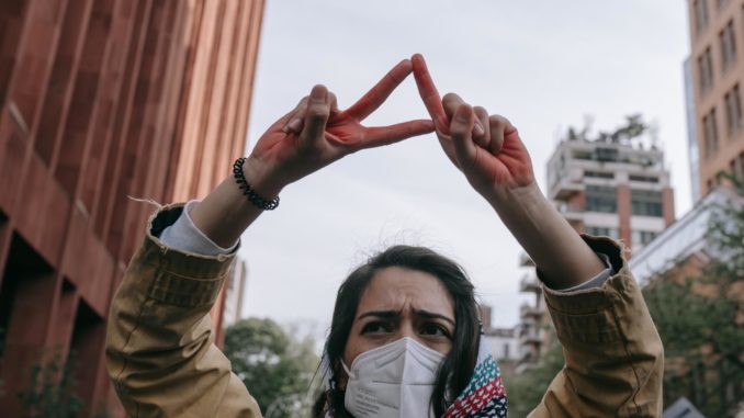 Pro-Palestine protest at New York University