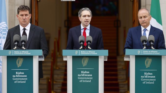 Irlanda anuncial el reconocimiento de Palestina como Estado