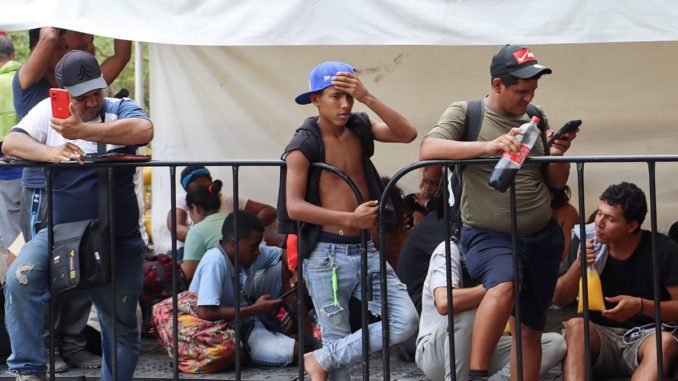Migrantes en México