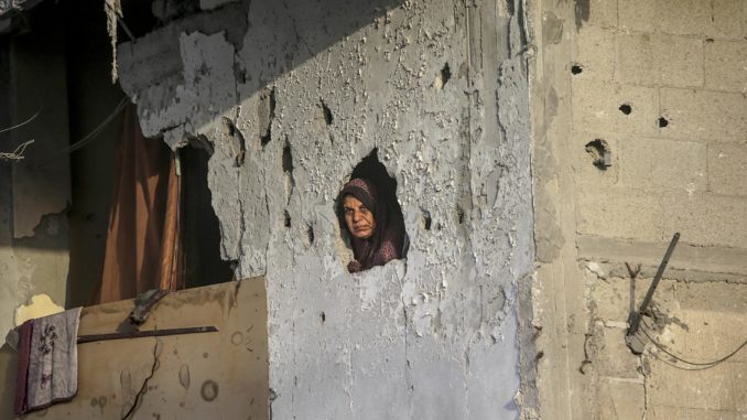 Palestinos celebran el Eid al-Adha en Khan Younis