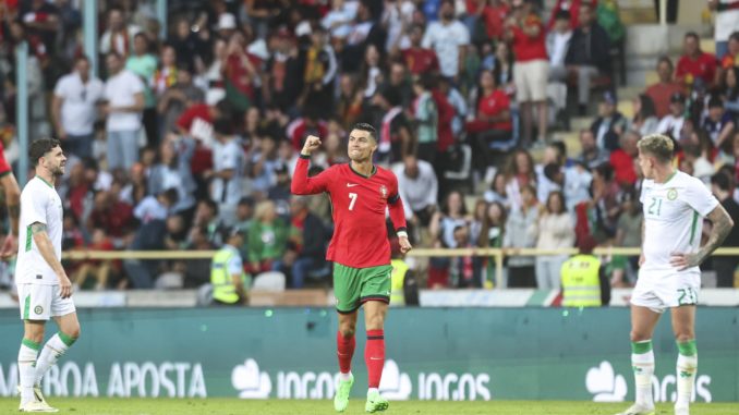 Soccer international friendly - Portugal vs Ireland