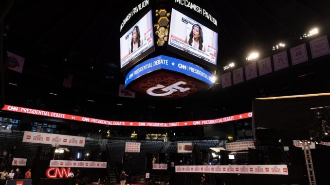 Preparations for first 2024 US presidential election debate in Atlanta