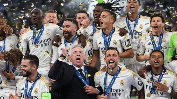 UEFA Champions League final - Borussia Dortmund vs Real Madrid