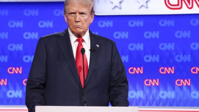 First 2024 presidential debate between US President Joe Biden and former US President Donald J. Trump