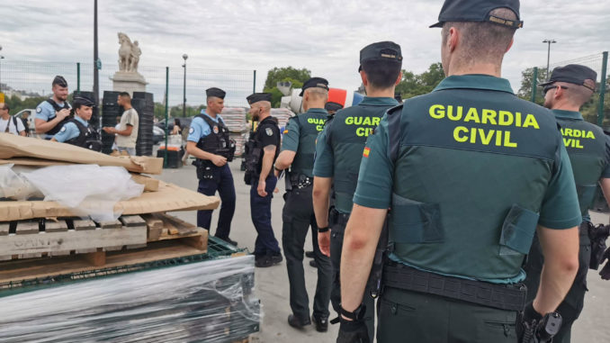 La Guardia Civil aporta más de 140 agentes al dispositivo de seguridad de París 2024