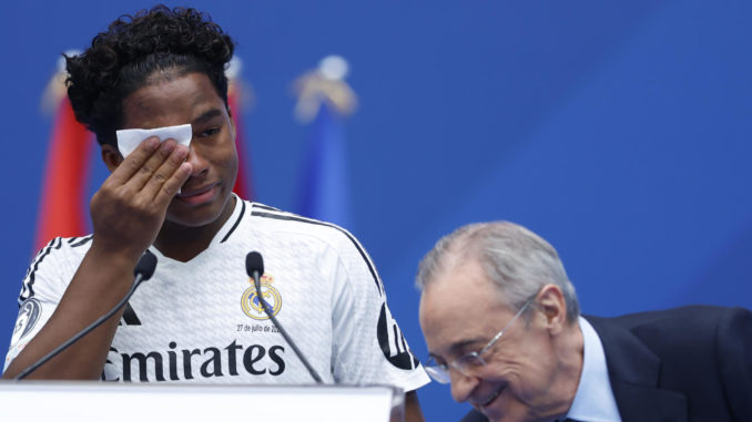 Endrick, nuevo jugador del Real Madrid
