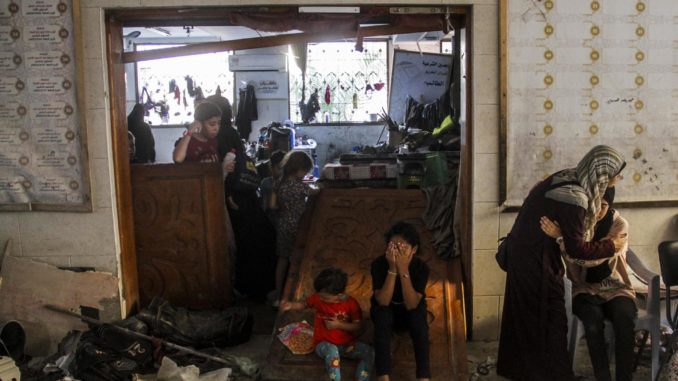 At least 93 killed in Israeli strike on school building in Gaza