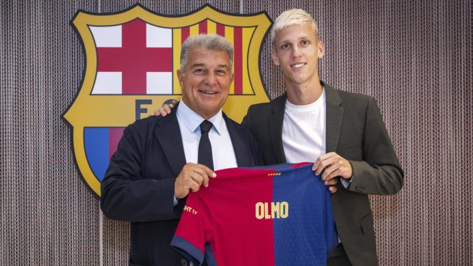 Dani Olmo nuevo jugador del FC Barcelona
