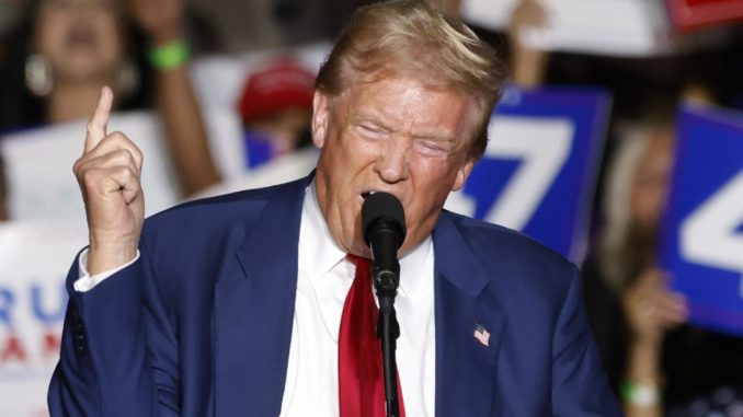 Mitin de Trump en Las Vegas