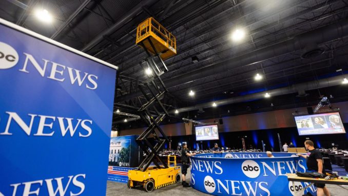 Presidential debate between Harris and Trump in Philadelphia
