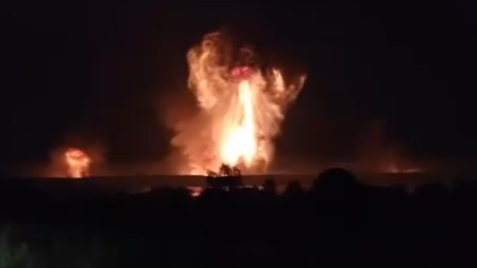 explosión rusia