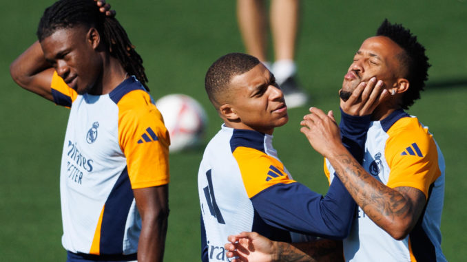 Entrenamiento Real Madrid