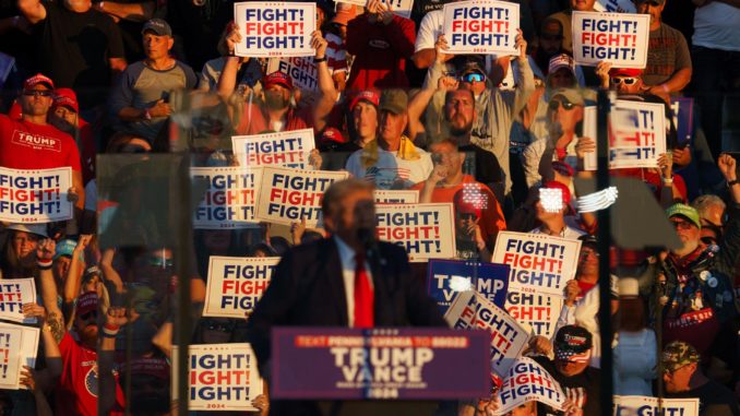 Former President Trump returns to Butler for campaign rally