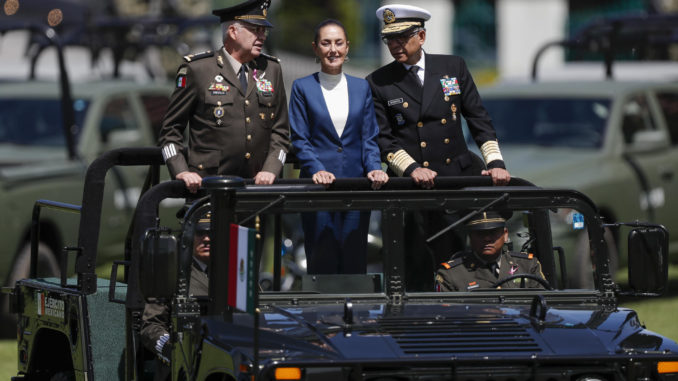 Sheinbaum defiende que las Fuerzas Armadas respetan los derechos humanos en México