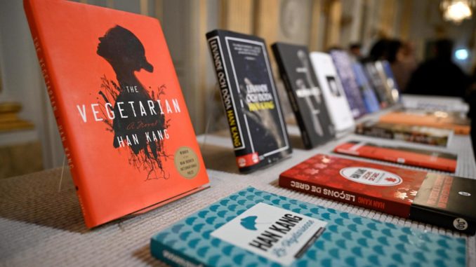 South Korean writer Han Kang awarded 2024 Nobel Prize in Literature