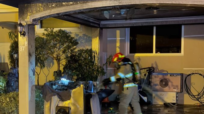 Imagen extraída del Cuerpo de Bomberos de Samborondón en X Imagen extraída del Cuerpo de Bomberos de Samborondón en X