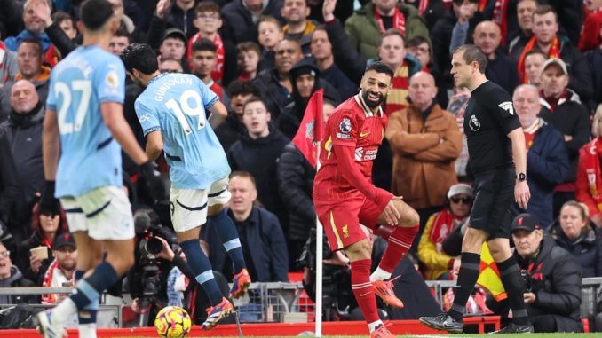 Premier League - Liverpool vs Manchester City