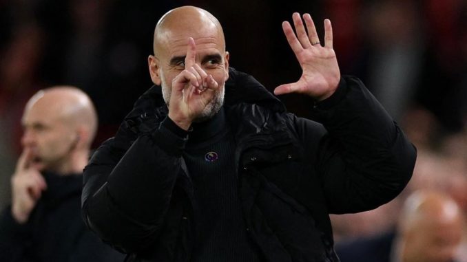 Pep Guardiola responde a los aficionados del Liverpool mostrando la cantidad de Premier Leagues que tiene. Pep Guardiola responde a los aficionados del Liverpool mostrando la cantidad de Premier Leagues que tiene.