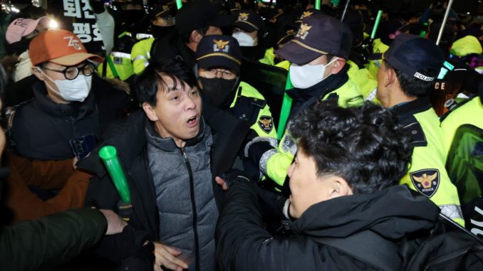 corea del sur protesta