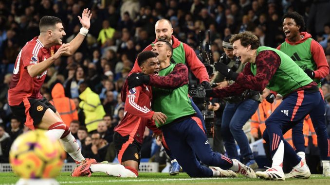 English Premier League - Manchester City vs Manchester United