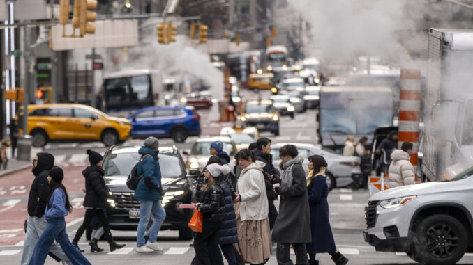 Nueva York estrena mañana un polémico peaje para entrar en el centro de Manhattan