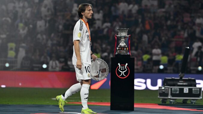 Spanish Super Cup final - Real Madrid vs FC Barcelona