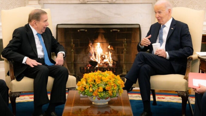 Biden coincide con Edmundo Gonz·lez en que debe "honrarse" su "victoria" sobre Maduro