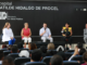 El presidente de la República, Daniel Noboa, en la inauguración de la Unidad de Terapia Intensiva Materna del Hospital Gineco-Obstétrico Matilde Hidalgo de Procel, Guayaquil, el pasado martes, 7 de enero de 2025. Cortesía de Presidencia.