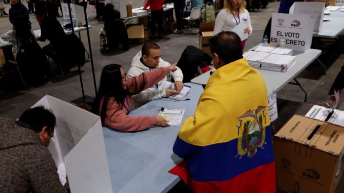 elecciones ecuador