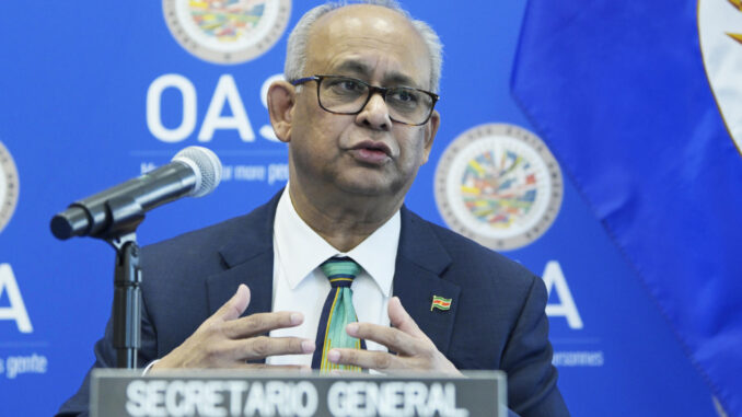 Nuevo secretario general de la OEA evaluar· el estatus legal de Venezuela en el organismo