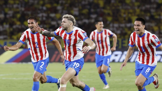 Eliminatorias sudamericanas: Colombia - Paraguay
