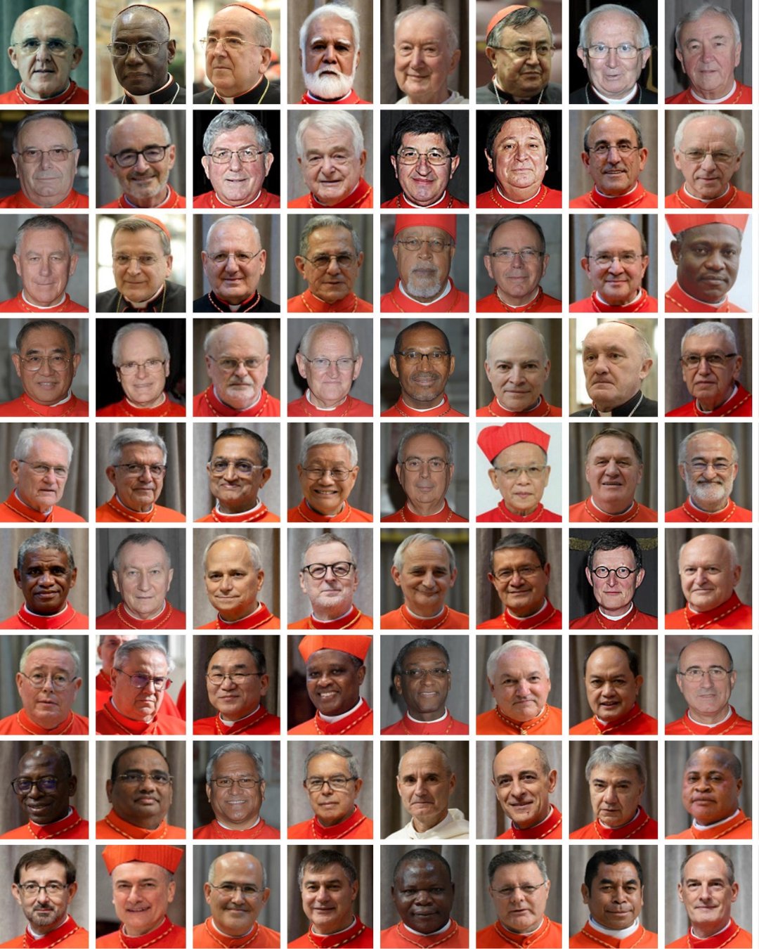 Lista de los cardenales electores en el cónclave