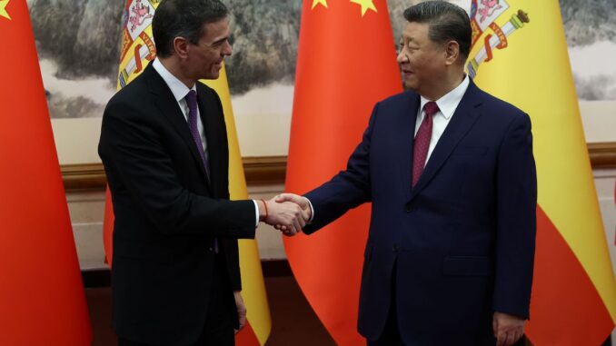 Sánchez España China