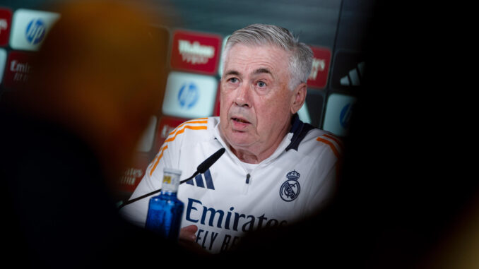 Rueda de prensa de Ancelotti