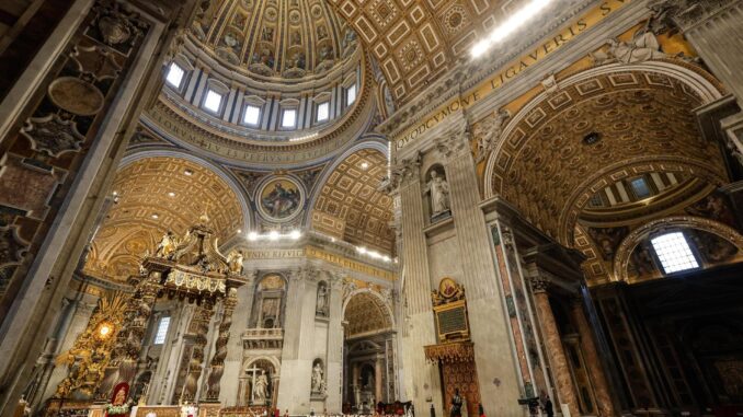 Ninth Novendiale Mass in memory of Pope Francis at the Vatican