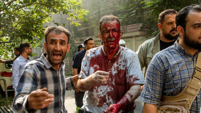 Israel strikes residential area in central Tehran
