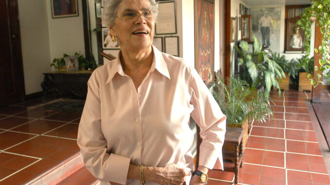 Fallece la expresidenta de Nicaragua Violeta Barrios de Chamorro