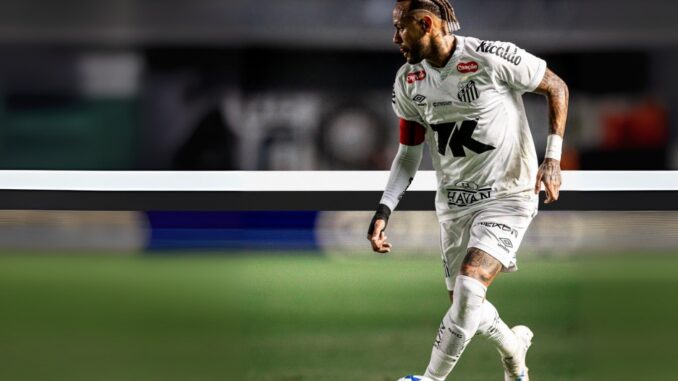 Neymar en Santos.