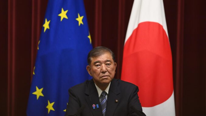EU-Japan summit in Tokyo