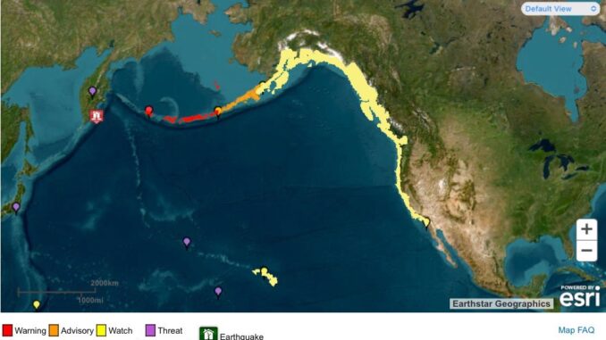 tsunami alaska