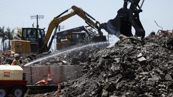 Los Angeles fire recovery efforts
