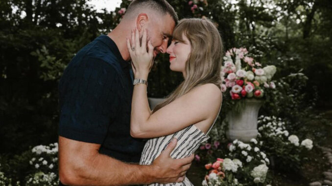 Taylor Swift y Travis Kelce anunciaron que se casarán