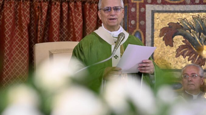 Papa León XIV celebra misa en Albano Laziale