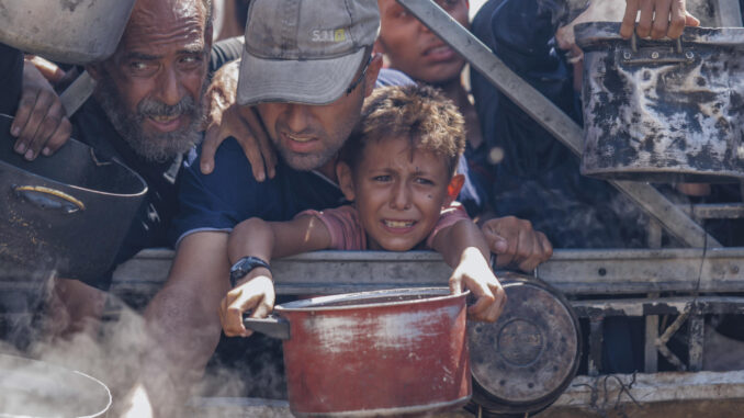 La ONU confirma por primera vez que los palestinos de la Franja de Gaza sufren hambruna